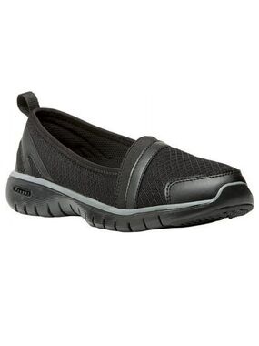 Propet Travellite Women's Lightweight Slip-On Mesh-Upper Travel Shoes. 7.5 2E(X)